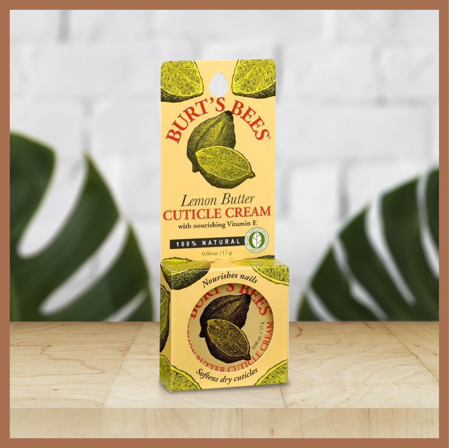 CREMA PARA CUTÍCULAS DE MANTECA DE LIMÓN c/CAJA DE AMPOLLAS 17g