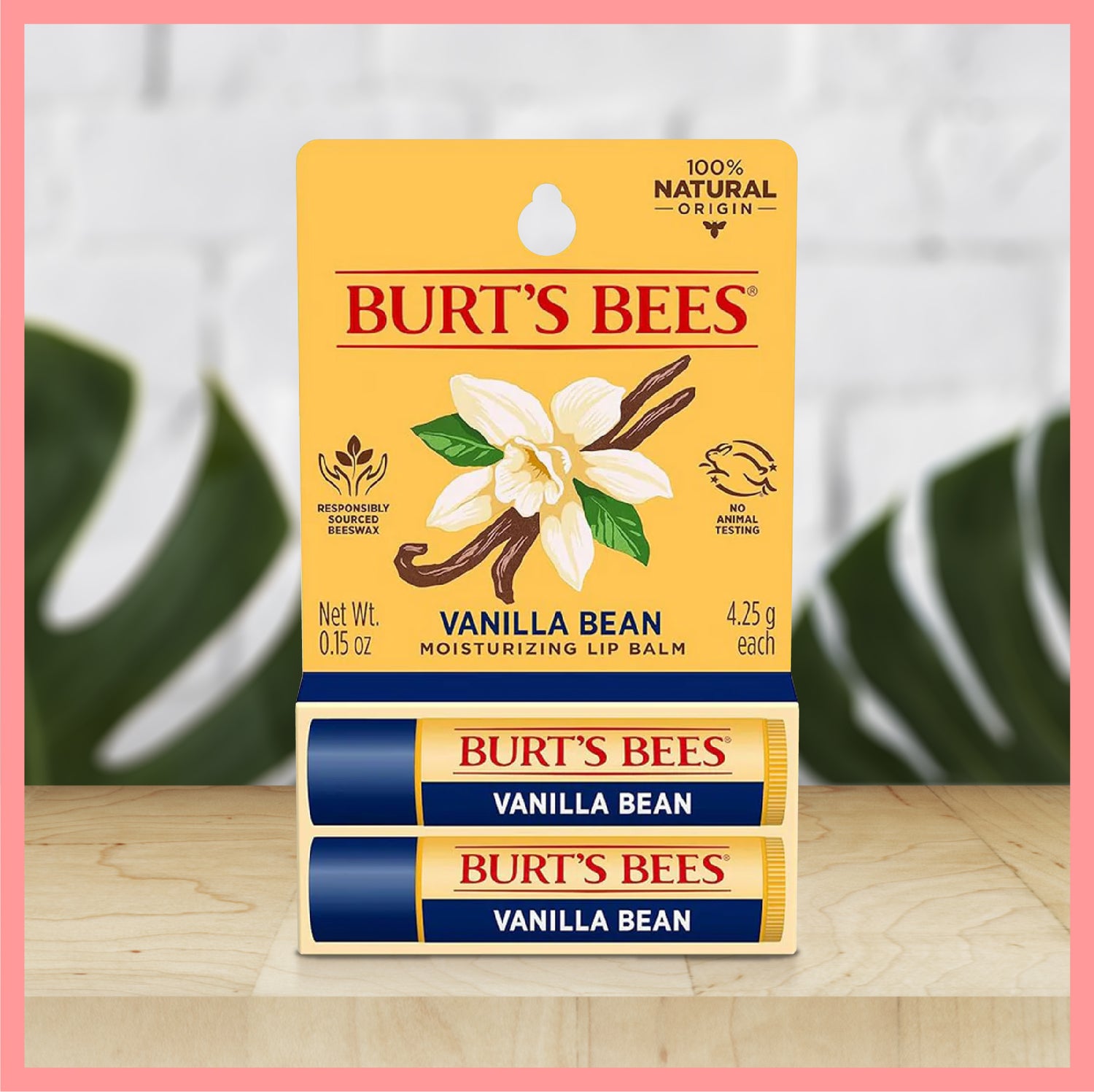 BÁLSAMO LABIAL x2 VAINA DE VAINILLA 6/2x0.15oz