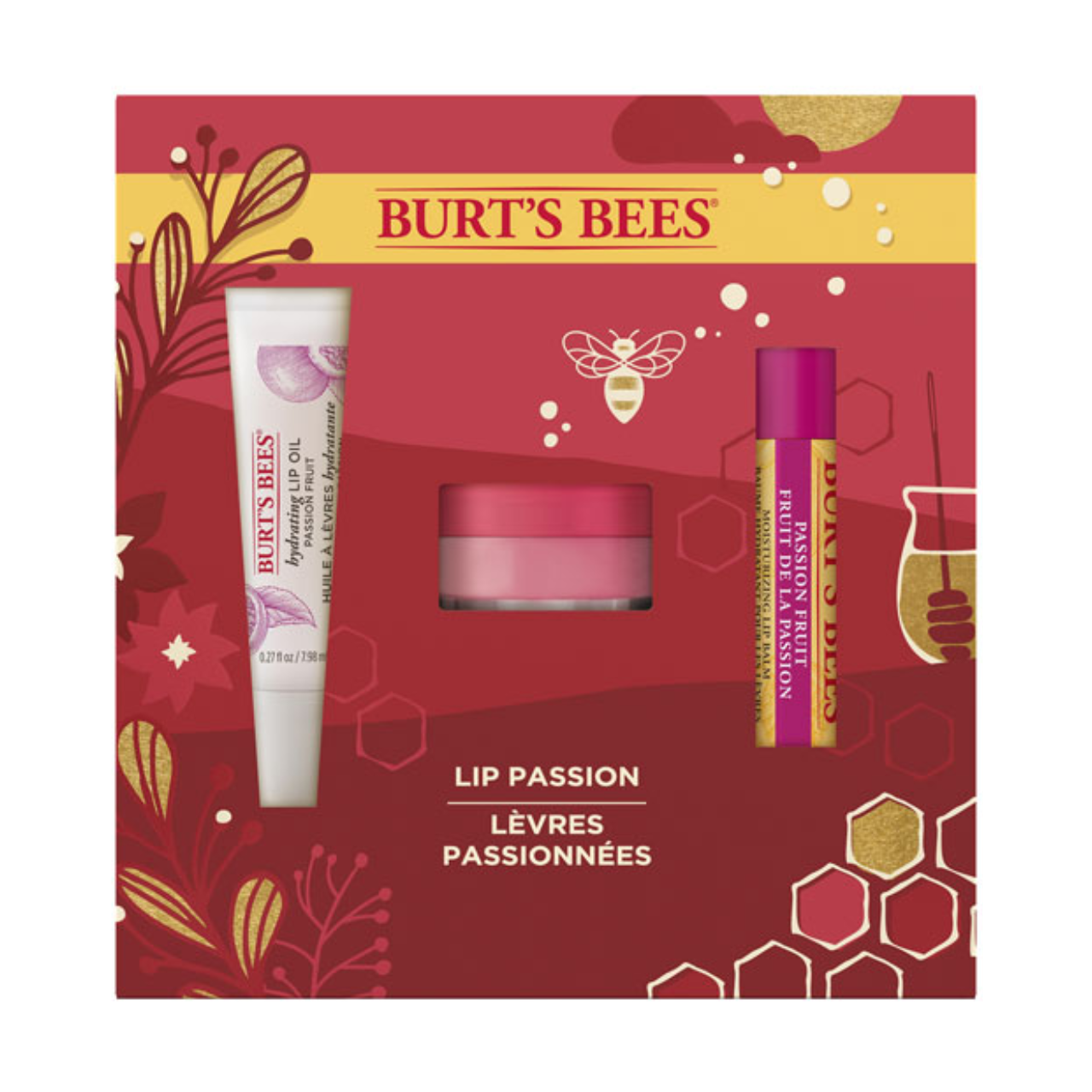SET DE REGALO BURT'S BEES LIP PASSION
