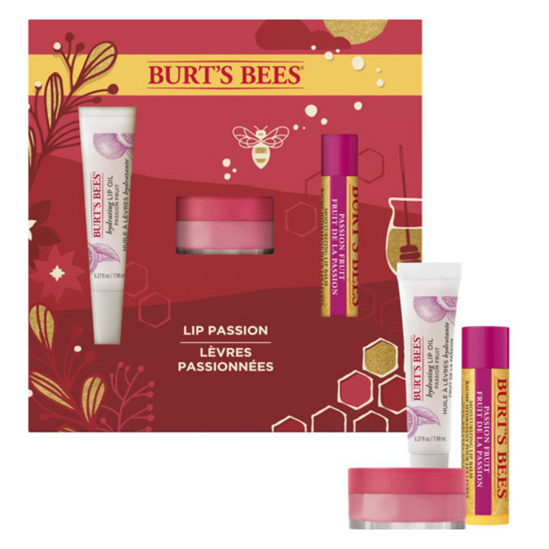 SET DE REGALO BURT'S BEES LIP PASSION