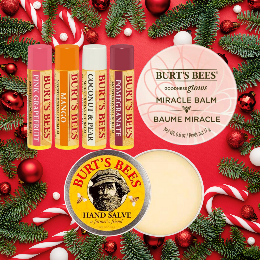 PACK NAVIDEÑO BURT'S BEES BÁLSAMOS & CREMAS