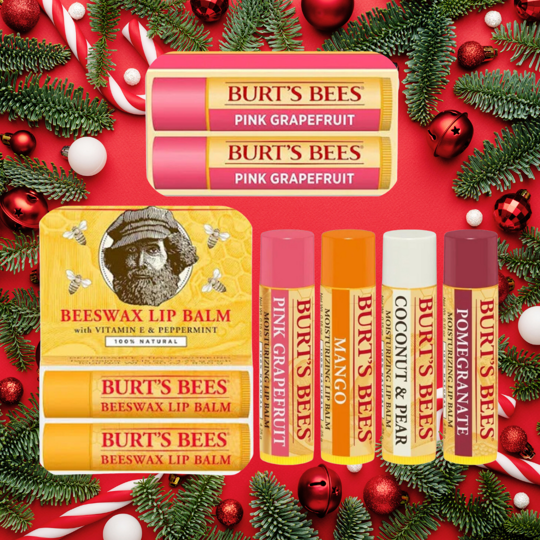PACK NAVIDEÑO BURT'S BEES CUIDADO LABIAL NATURAL