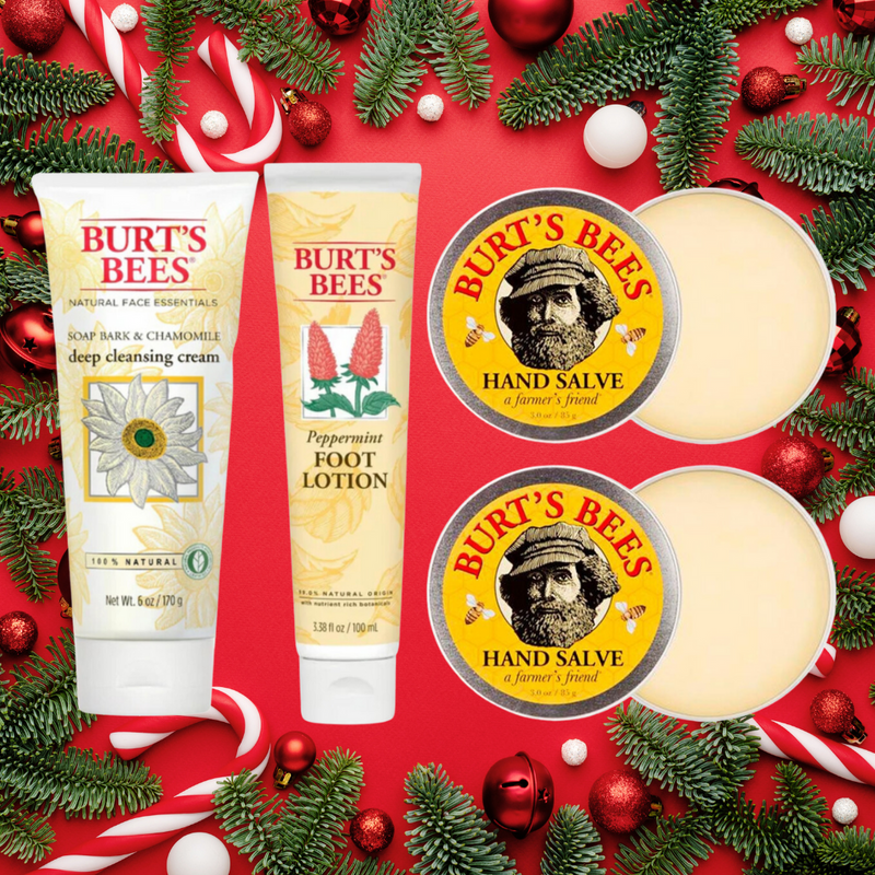 SET NAVIDAD MANOS & PIES BURT'S BEES