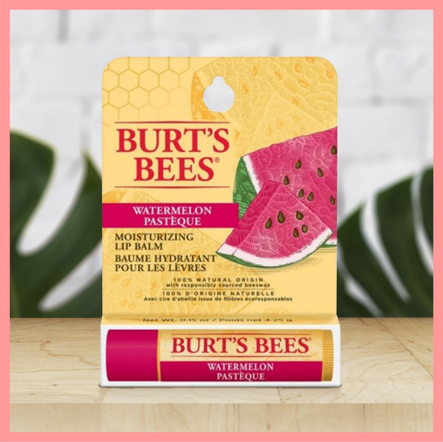 PACK DE 3 BÁLSAMO LABIAL SANDIA. CAJA DE AMPOLLAS  6/0.15oz